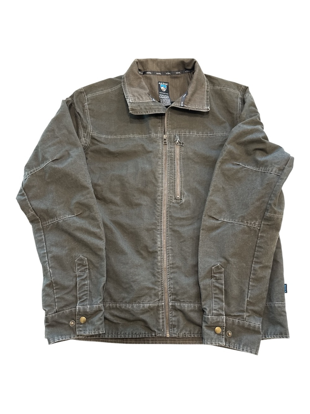Kuhl Men's Gun Metal Burr Jacket Size Large